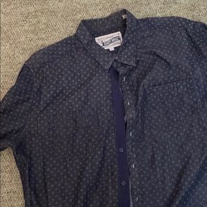 Schott Bros dotted shirt
